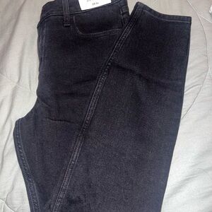 Abercrombie & Fitch High Rise Black Skinny Jeans